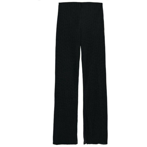 Black Pleated Rustic Evening Trouser - Picture 7 of 10